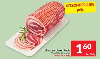 Intermarché Italiaanse charcuterie aanbieding