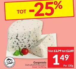Intermarché Gorgonzola Zacht, pikant of mascarpone aanbieding