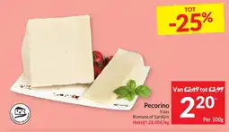 Intermarché Pecorino Kaas Romano of Sardijns aanbieding