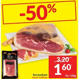 Intermarché Serranoham aanbieding