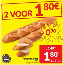 Intermarché Parijs stokbrood aanbieding