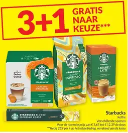 Intermarché Starbucks Koffie aanbieding