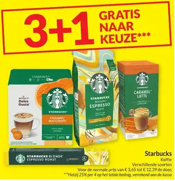 Intermarché Starbucks Koffie aanbieding