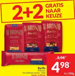 Intermarché Barilla Al Bronzo aanbieding