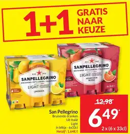 Intermarché San Pellegrino Bruisende dranken Uit Italië aanbieding