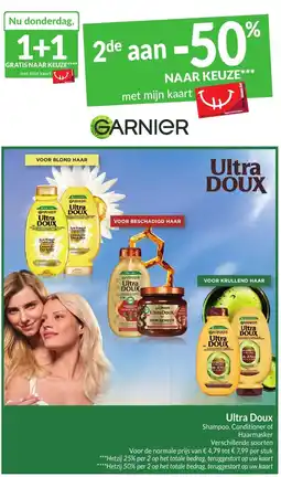 Intermarché Ultra Doux Shampoo, Conditioner of Haarmasker aanbieding