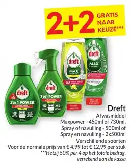 Intermarché Dreft Afwasmiddel aanbieding