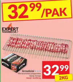 Intermarché Arrosticini Mini brochettes schapenvlees aanbieding