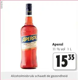 Colruyt Aperol 11 % vol aanbieding