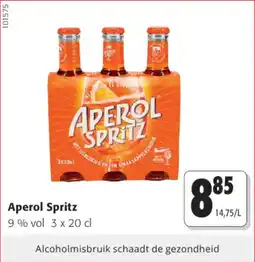 Colruyt Aperol Spritz 9% vol aanbieding