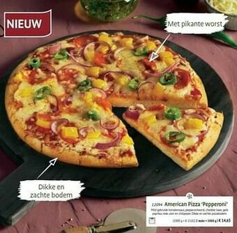 Bofrost American pizza pepperoni aanbieding