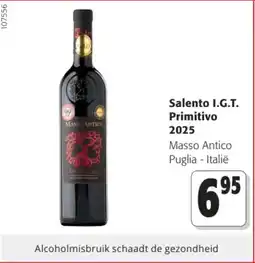 Colruyt Salento I.G.T. Primitivo 2025 aanbieding