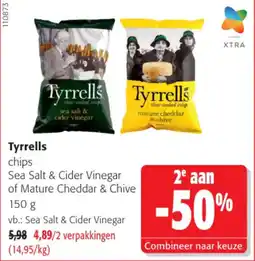 Colruyt Tyrrells Chips aanbieding