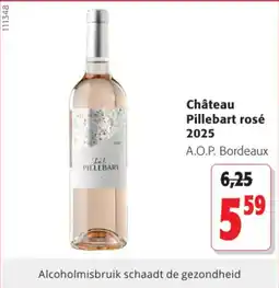Colruyt Château Pillebart rosé 2025 aanbieding