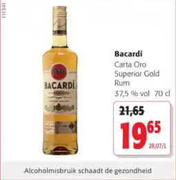 Colruyt Bacardí aanbieding