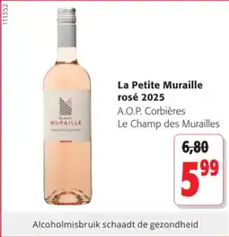 Colruyt Le Champ des Murailles rosé 2025 aanbieding