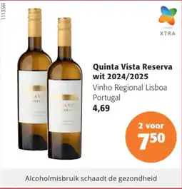 Colruyt Quinta Vista Reserva wit 2024/2025 aanbieding