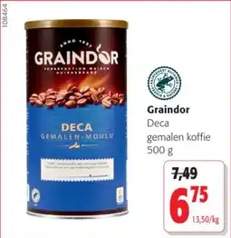Colruyt Graindor Deca gemalen koffie aanbieding