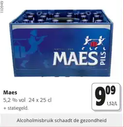 Colruyt Maes 5,2% vol aanbieding