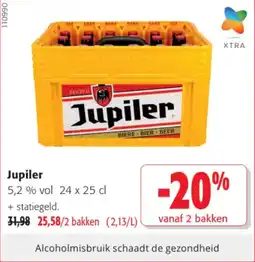 Colruyt Jupiler 5,2% vol aanbieding