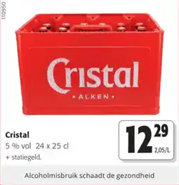 Colruyt Cristal 5 % vol aanbieding