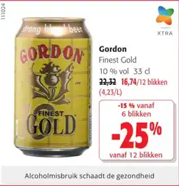 Colruyt Gordon Finest Gold aanbieding