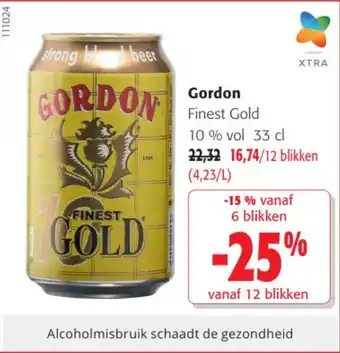 Colruyt Gordon Finest Gold aanbieding