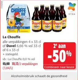 Colruyt La Chouffe of Duvel aanbieding