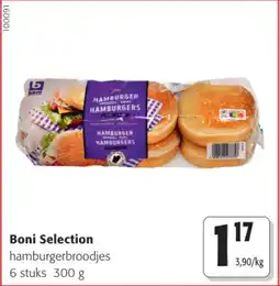 Colruyt Boni Selection hamburgerbroodjes aanbieding