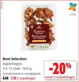 Colruyt Boni Selection kippenhapjes aanbieding