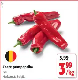 Colruyt Zoete puntpaprika aanbieding