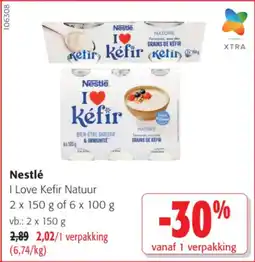 Colruyt Nestlé I Love Kefir Natuur aanbieding