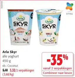 Colruyt Arla Skyr alle yoghurt aanbieding