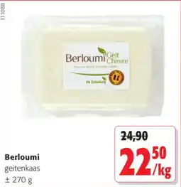 Colruyt Berloumi geitenkaas aanbieding