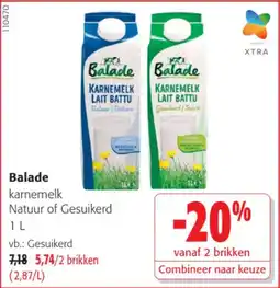 Colruyt Balade karnemelk aanbieding