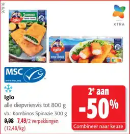 Colruyt Iglo aanbieding