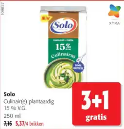 Colruyt Solo Culinair(e) plantaardig aanbieding