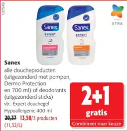 Colruyt Sanex aanbieding