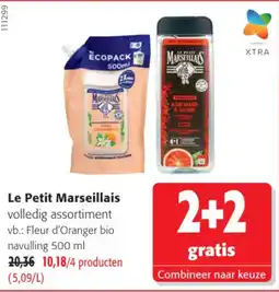 Colruyt Le Petit Marseillais aanbieding