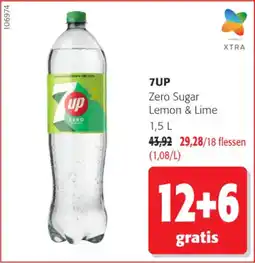 Colruyt 7UP Zero Sugar Lemon & Lime aanbieding
