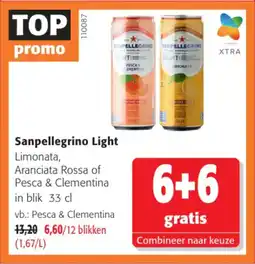 Colruyt Sanpellegrino Light aanbieding
