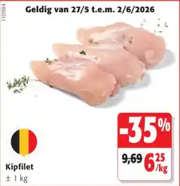 Colruyt Kipfilet aanbieding