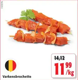 Colruyt Varkensbrochette aanbieding