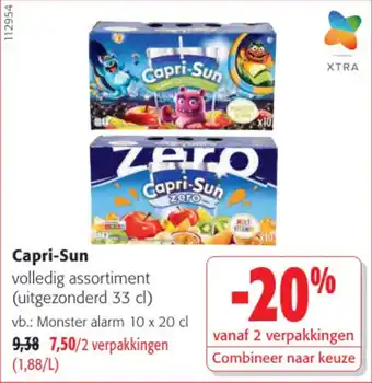 Colruyt Capri-Sun aanbieding