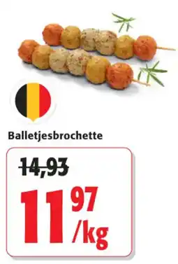 Colruyt Balletjesbrochette aanbieding