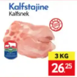 Tanger Markt Kalfsnek Kalfstajine aanbieding