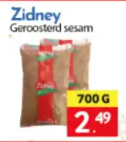 Tanger Markt Zidney Geroosterd sesam aanbieding