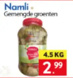 Tanger Markt Namli Gemengde groenten aanbieding
