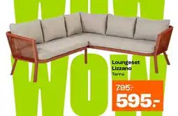 Kwantum Loungeset Lizzano Terra aanbieding