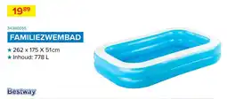 Euroshop Bestway Familiezwembad aanbieding